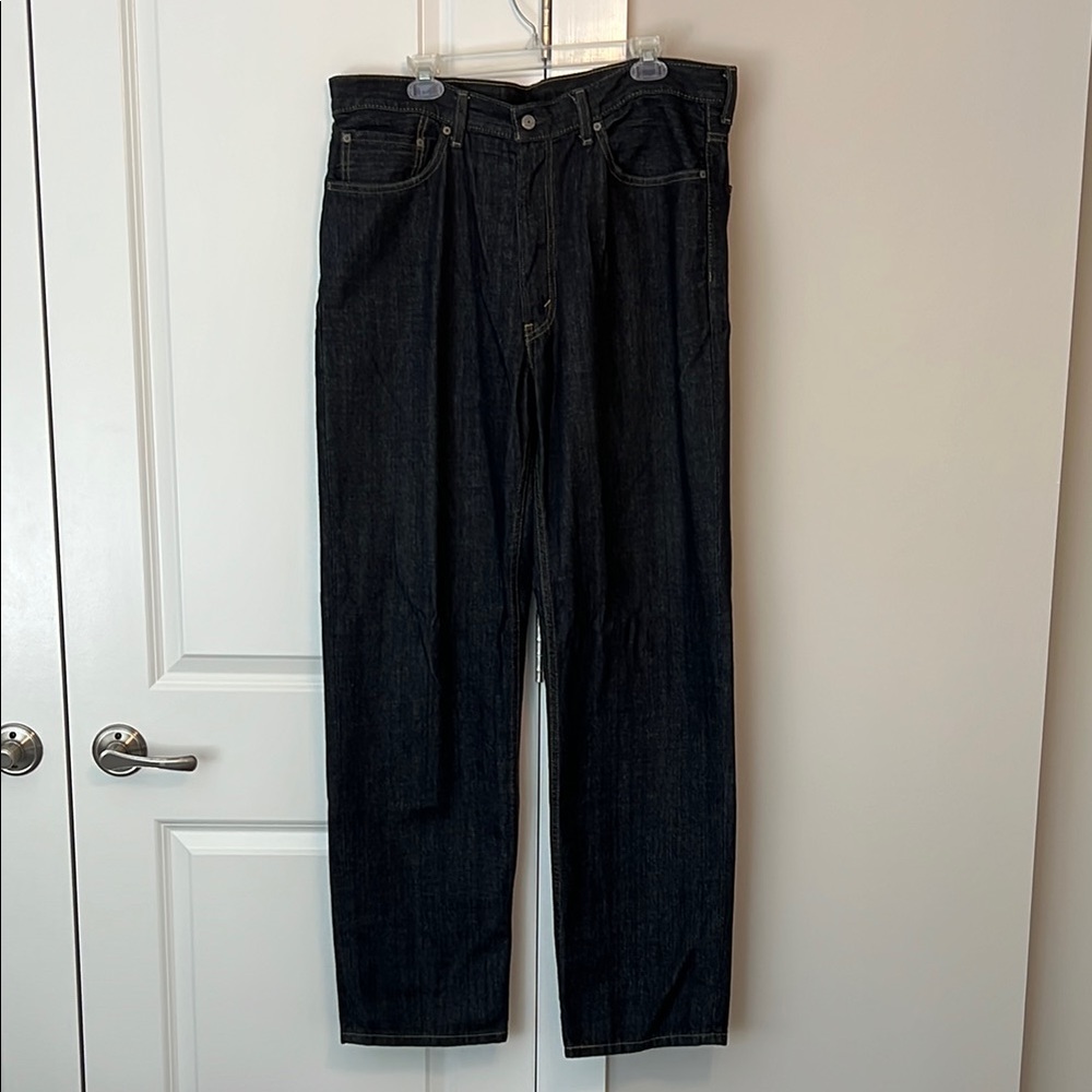 Levi's Big and Tall Mens 550 Tapered Leg Relaxed Fit Jeans